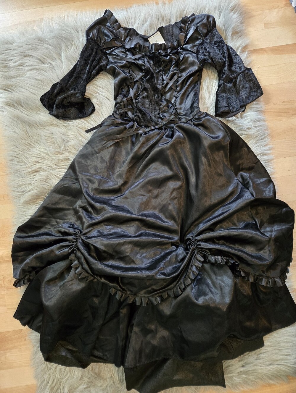 Gothic Witch Halloween Costume Dress